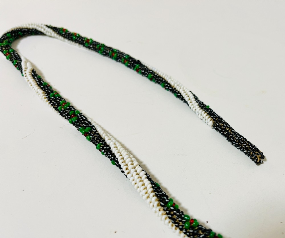 WWI Prisoner of War Beadwork Snake View VII