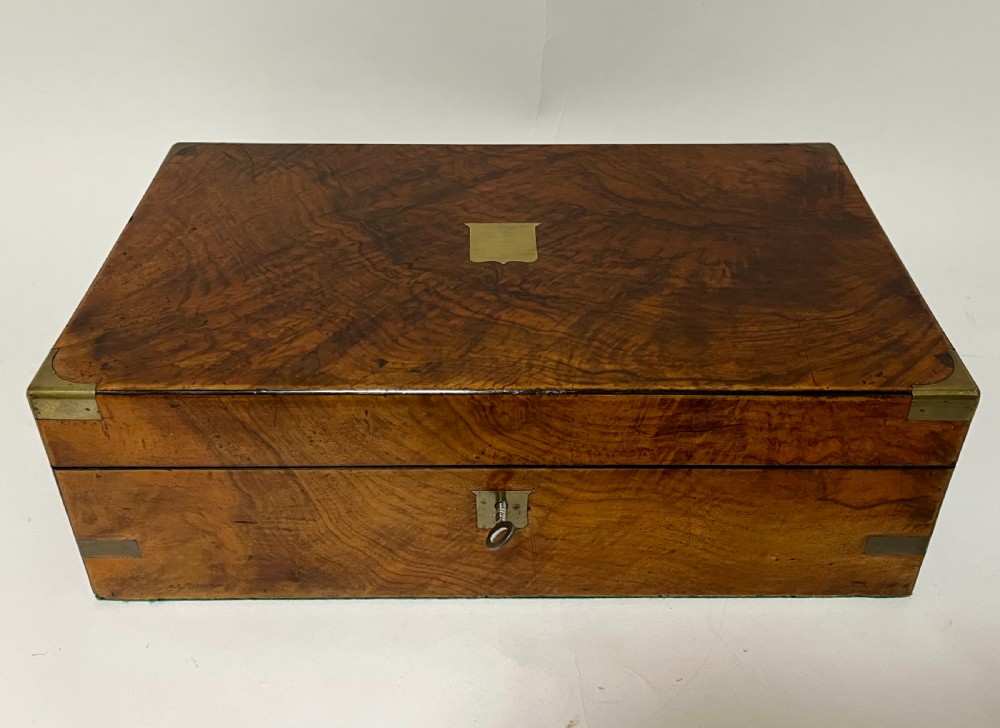 Victorian Walnut Writing Slope View II