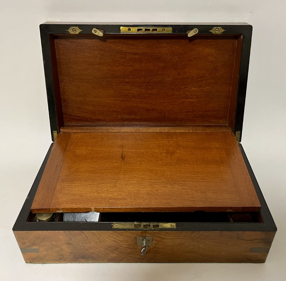Victorian Walnut Writing Slope View III