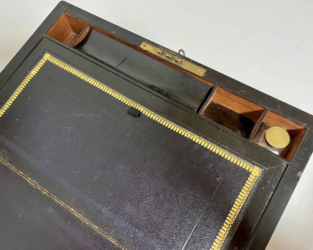 Victorian Walnut Writing Slope View VI