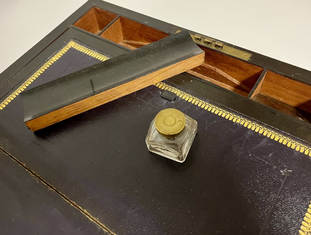 Victorian Walnut Writing Slope View VIII