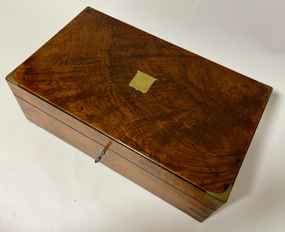 Victorian Walnut Writing Slope View IX