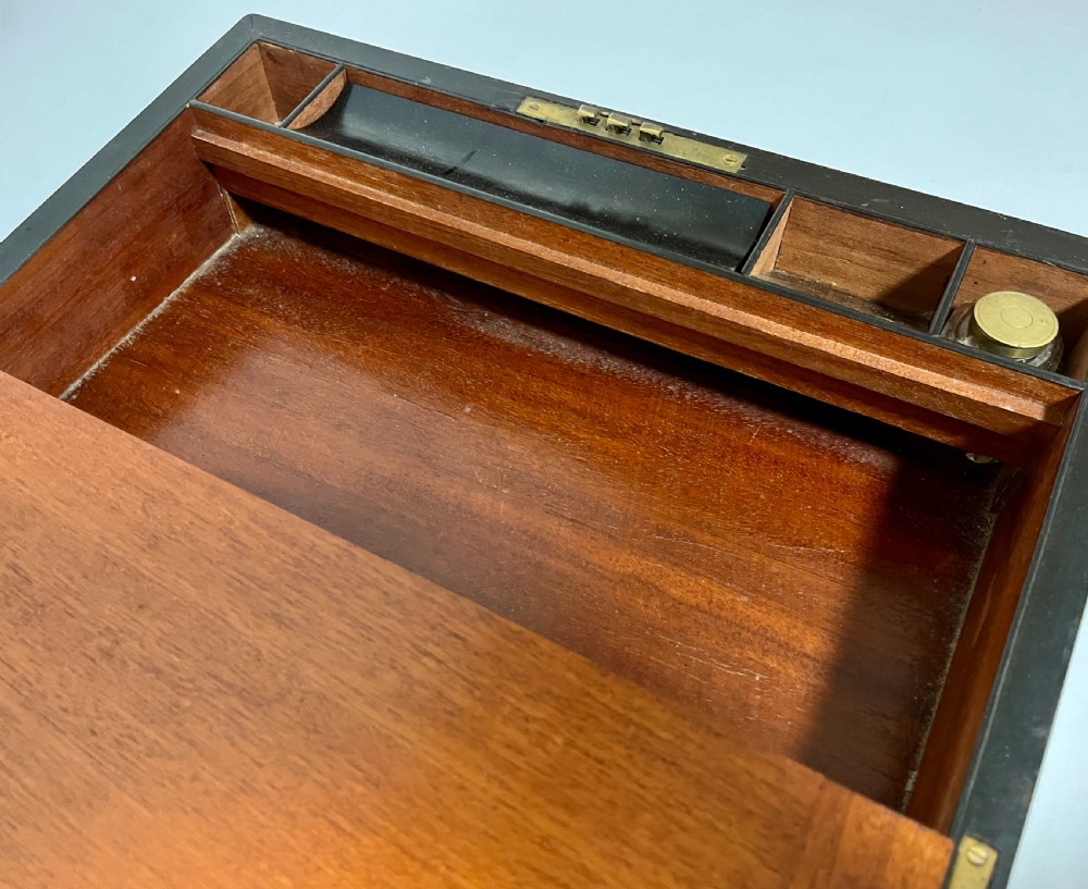 Victorian Walnut Writing Slope View X
