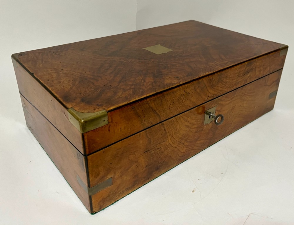 Victorian Walnut Writing Slope View XIII