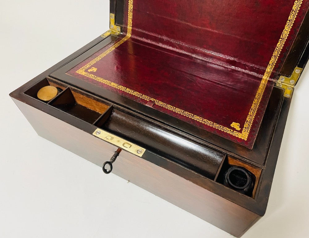 Antique Rosewood Writing Slope View IV