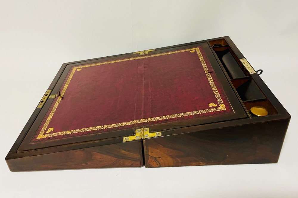 Antique Rosewood Writing Slope View VIII