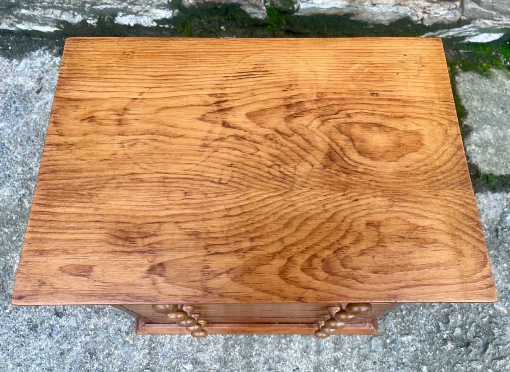 Antique Pine Collectors Chest View IV