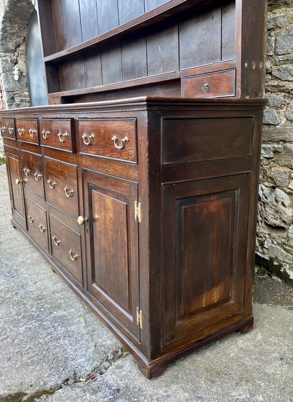 Large Georgian Oak Dresser View IV