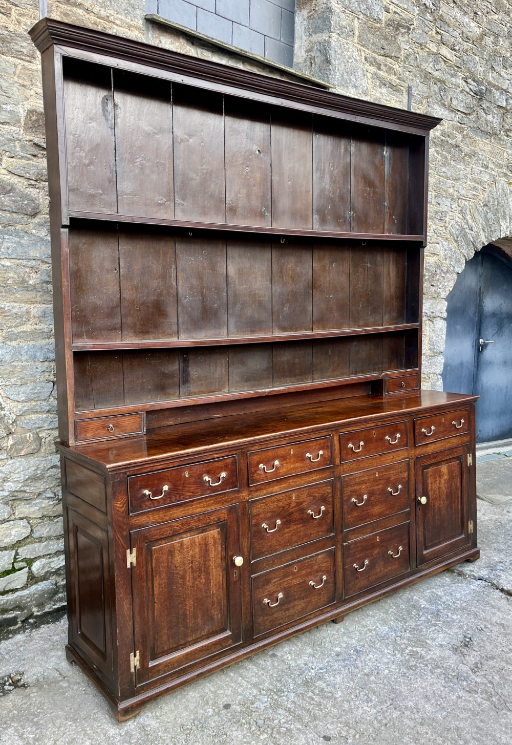 Large Georgian Oak Dresser View VII