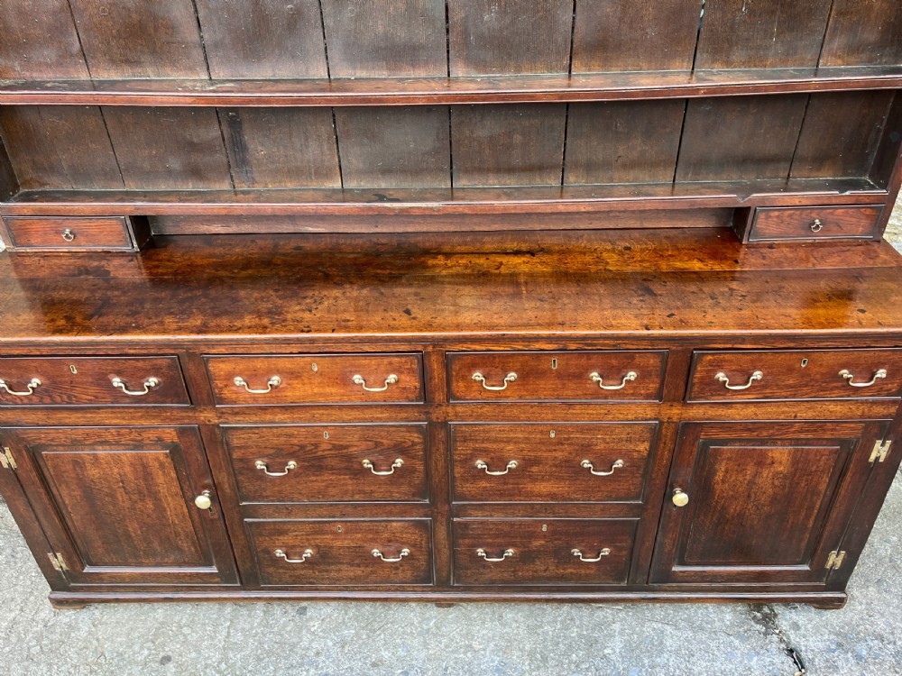 Large Georgian Oak Dresser View XIV