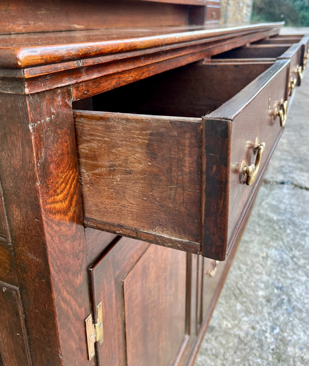 Large Georgian Oak Dresser View XVII
