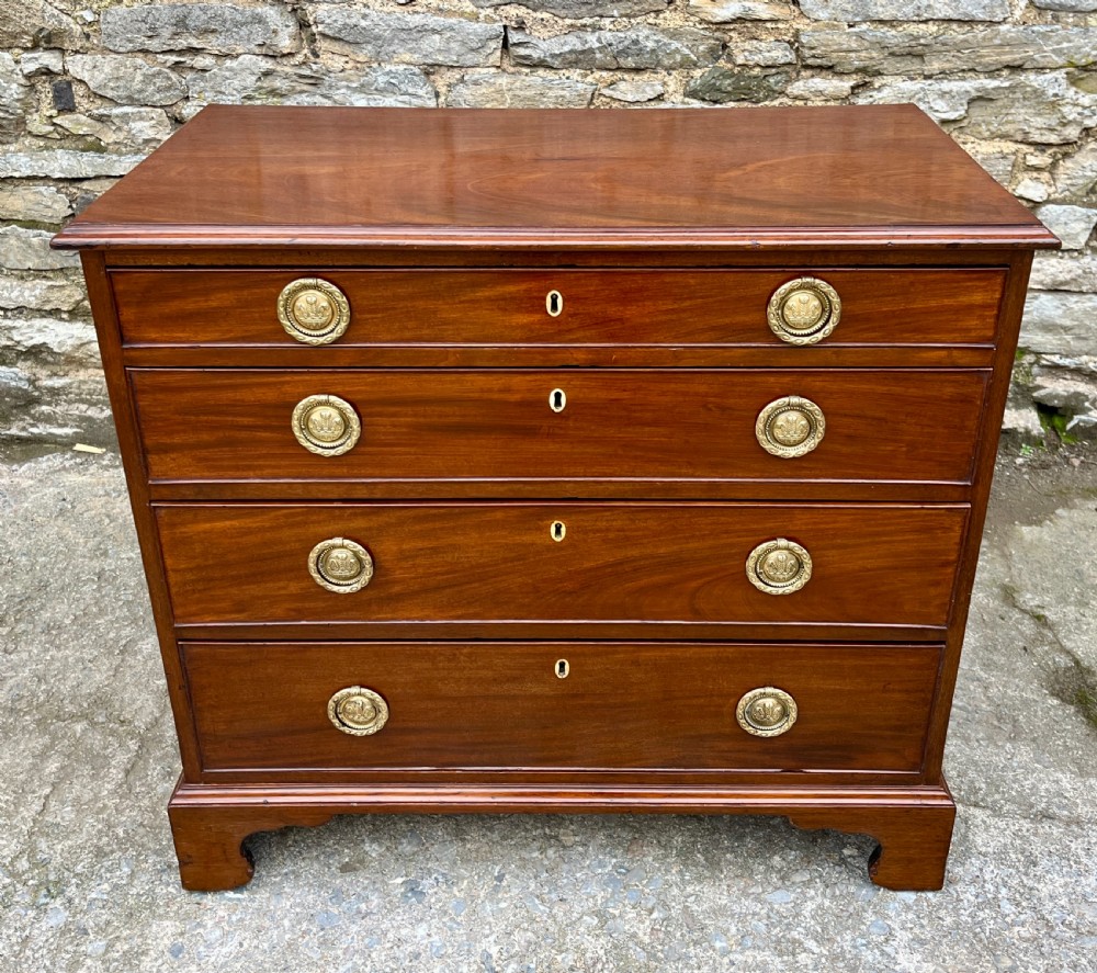 Small Georgian Mahogany Chest of Drawers