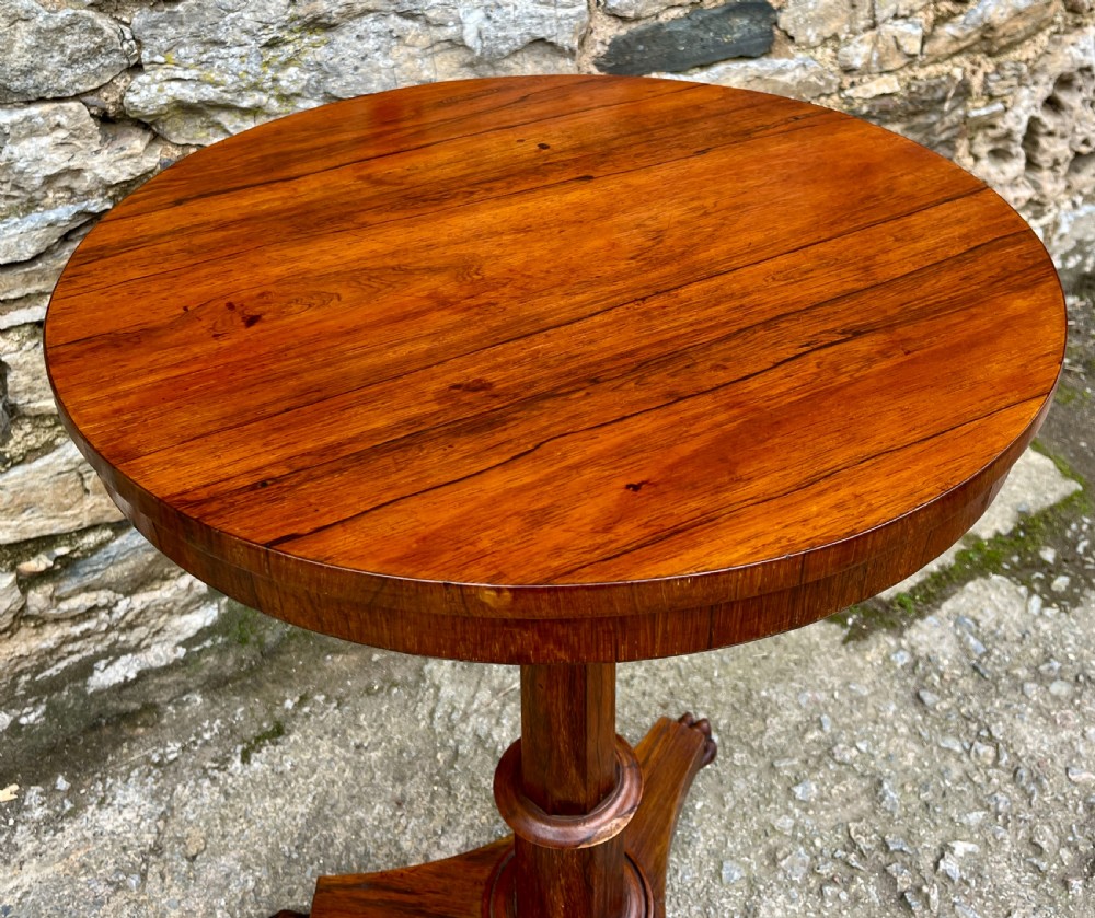 Regency Rosewood Lamp Table View V