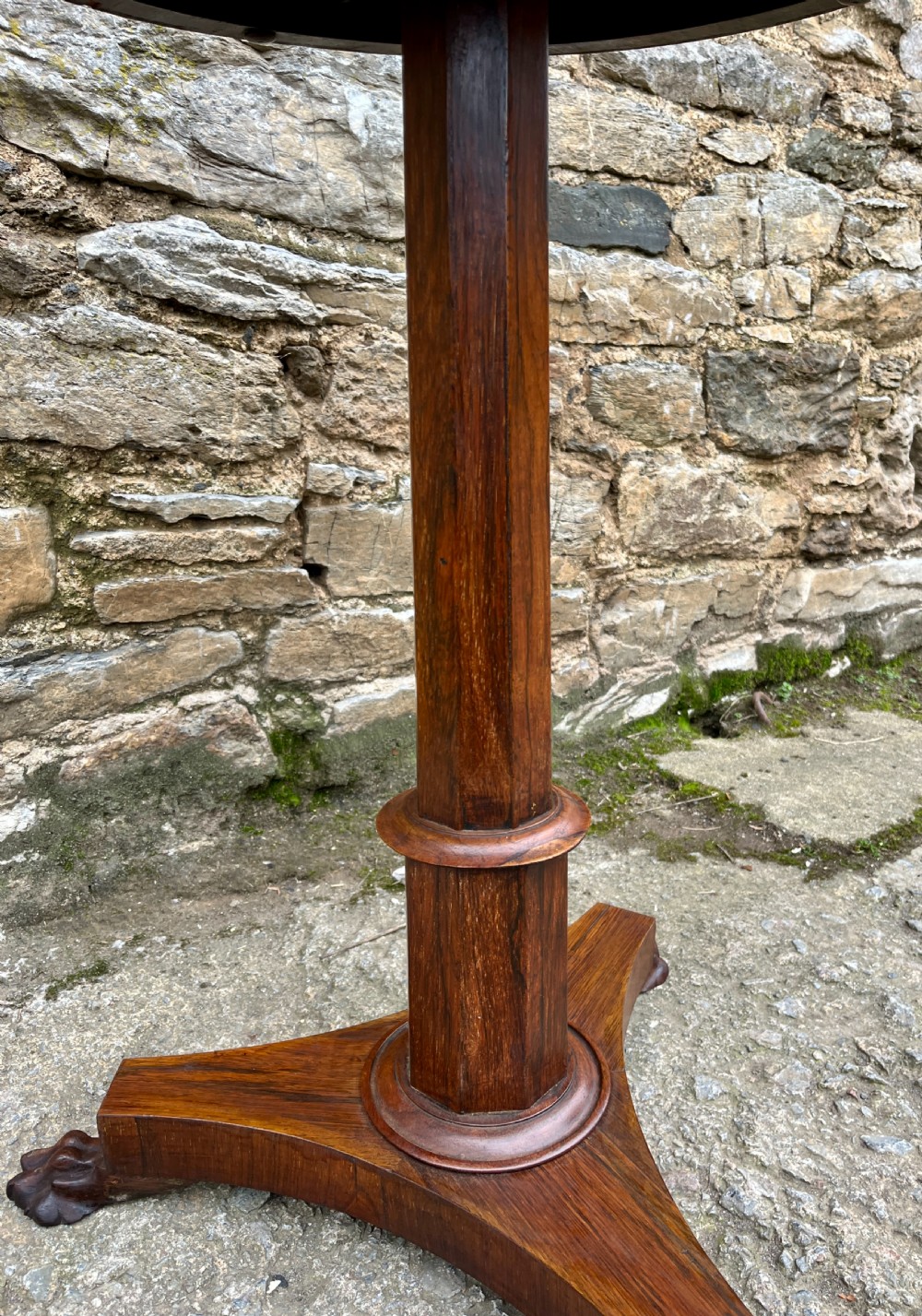 Regency Rosewood Lamp Table View VI
