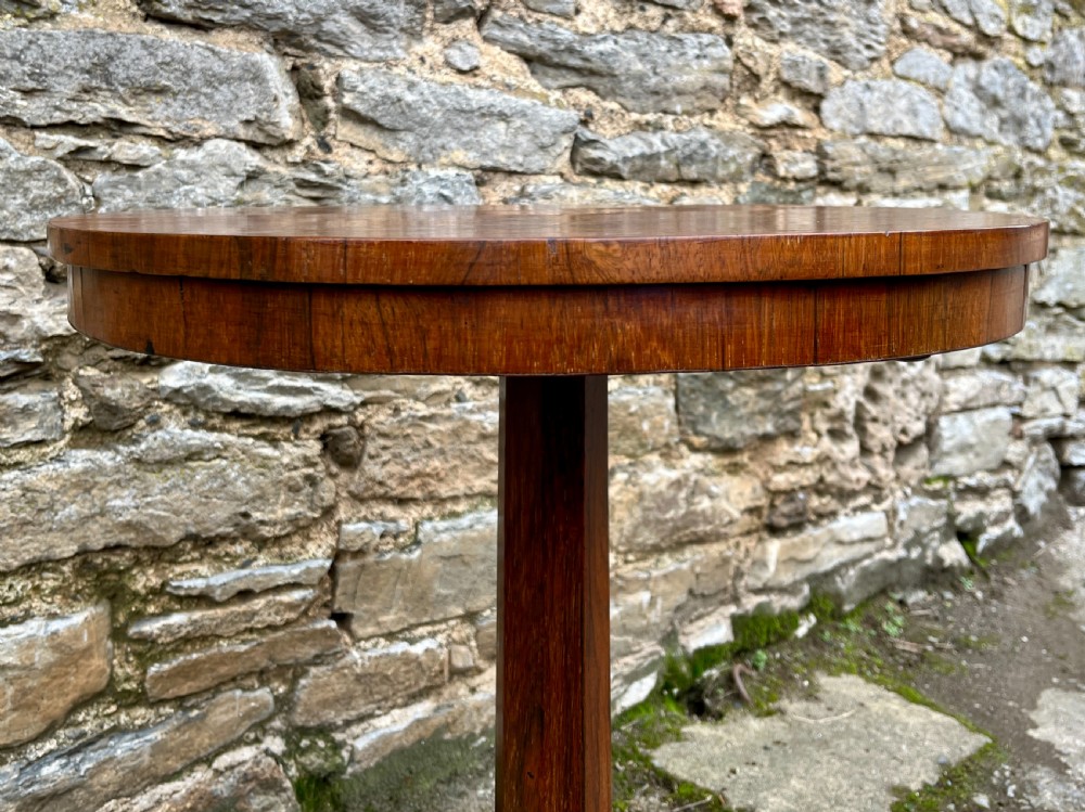 Regency Rosewood Lamp Table View IX