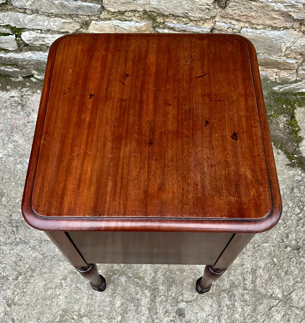Victorian Mahogany Pot Cupboard View VIII