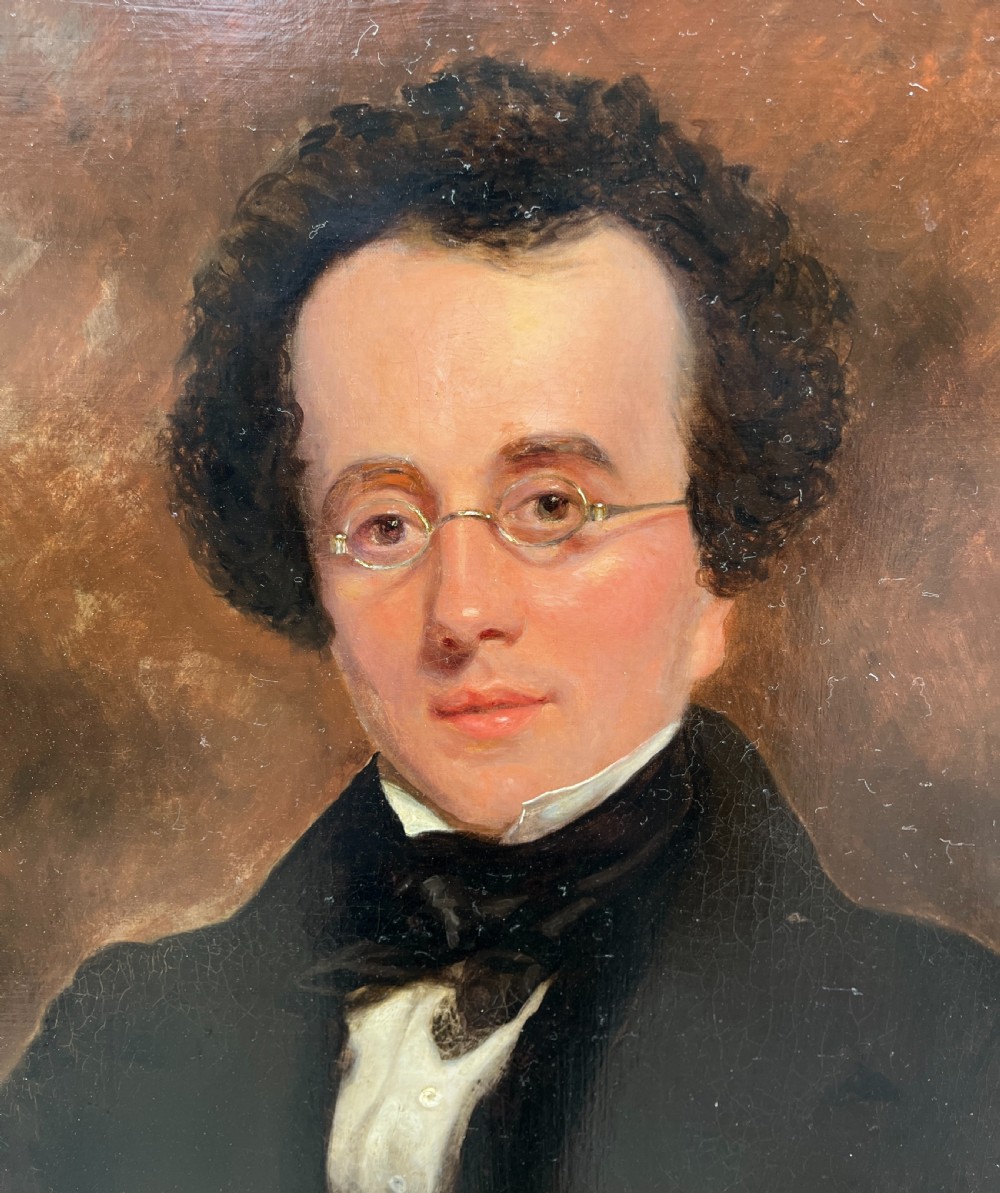 Pair of Georgian Oil on Canvas Portraits View VI