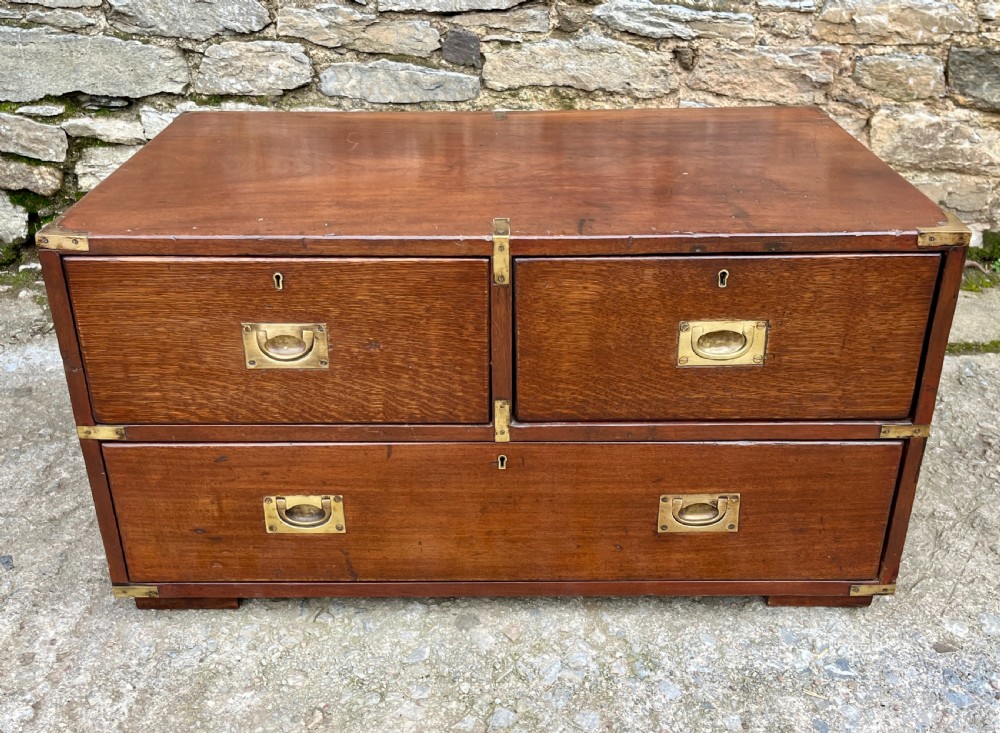 Antique Military Campaign Chest