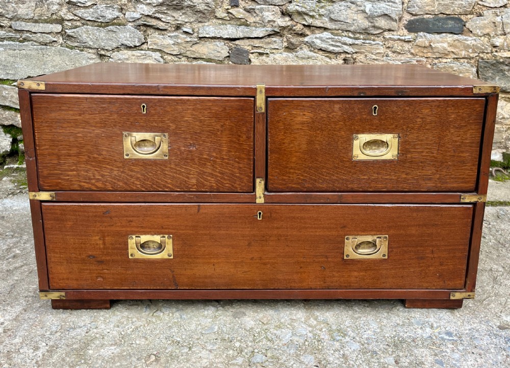 Antique Military Campaign Chest View II