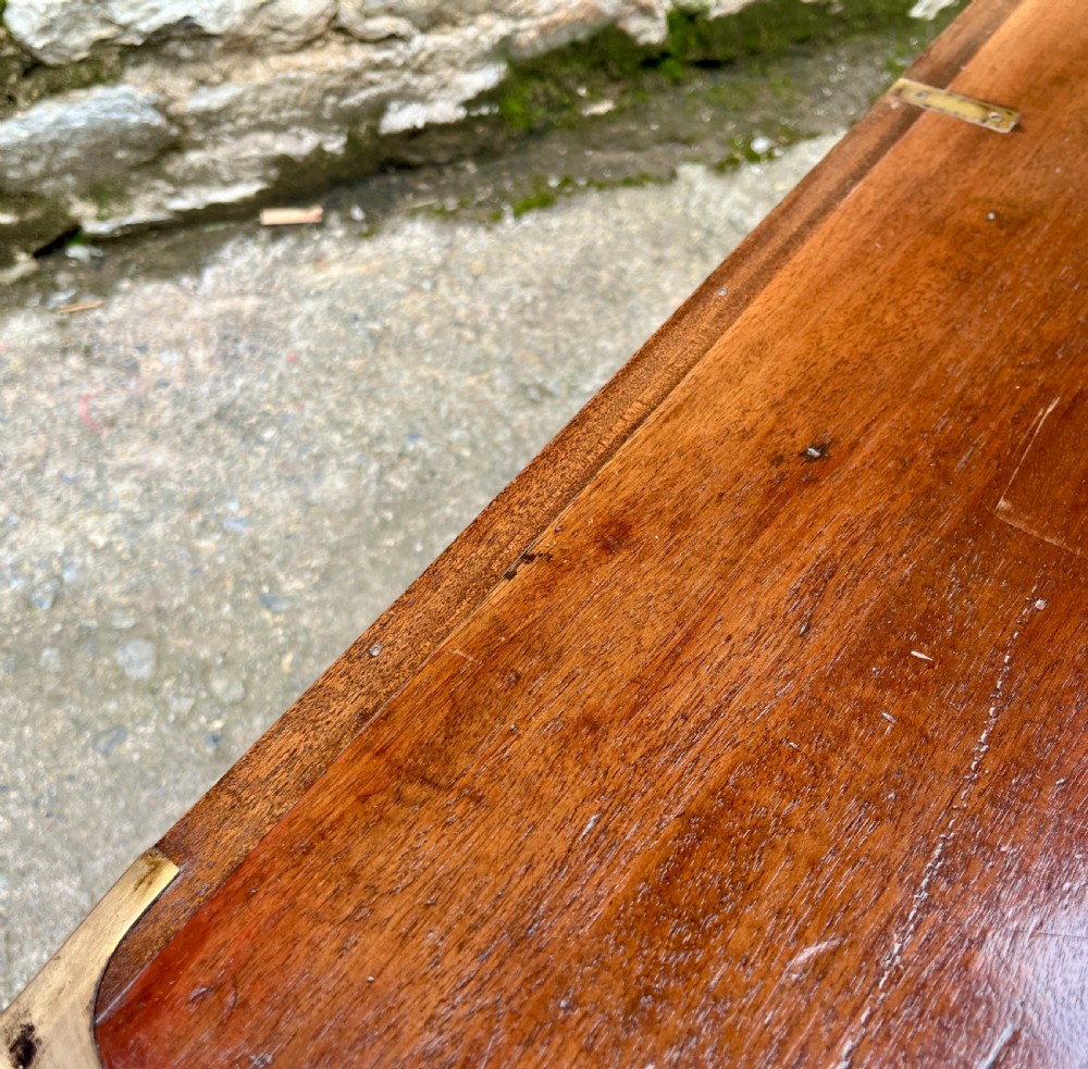 Antique Military Campaign Chest View XIX