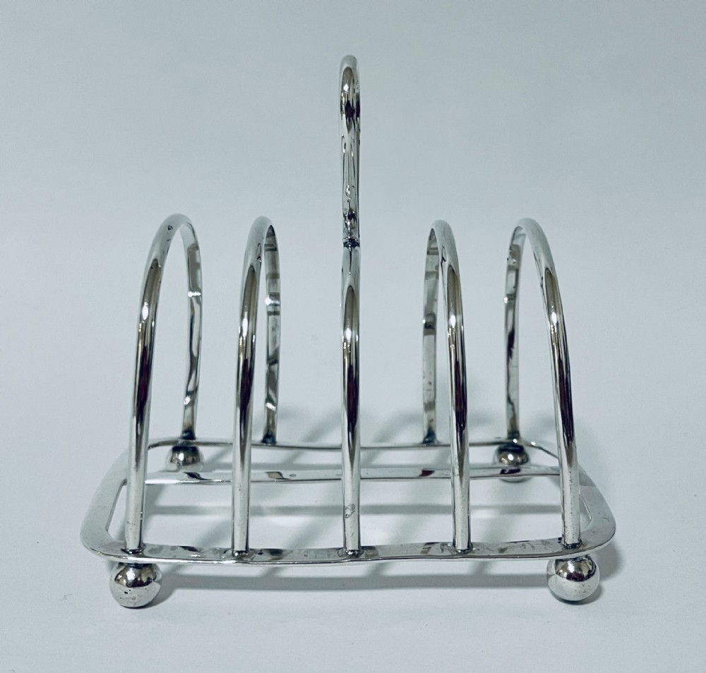Victorian Silver Toast Rack