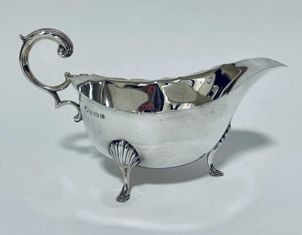 Antique Silver Sauce Boat