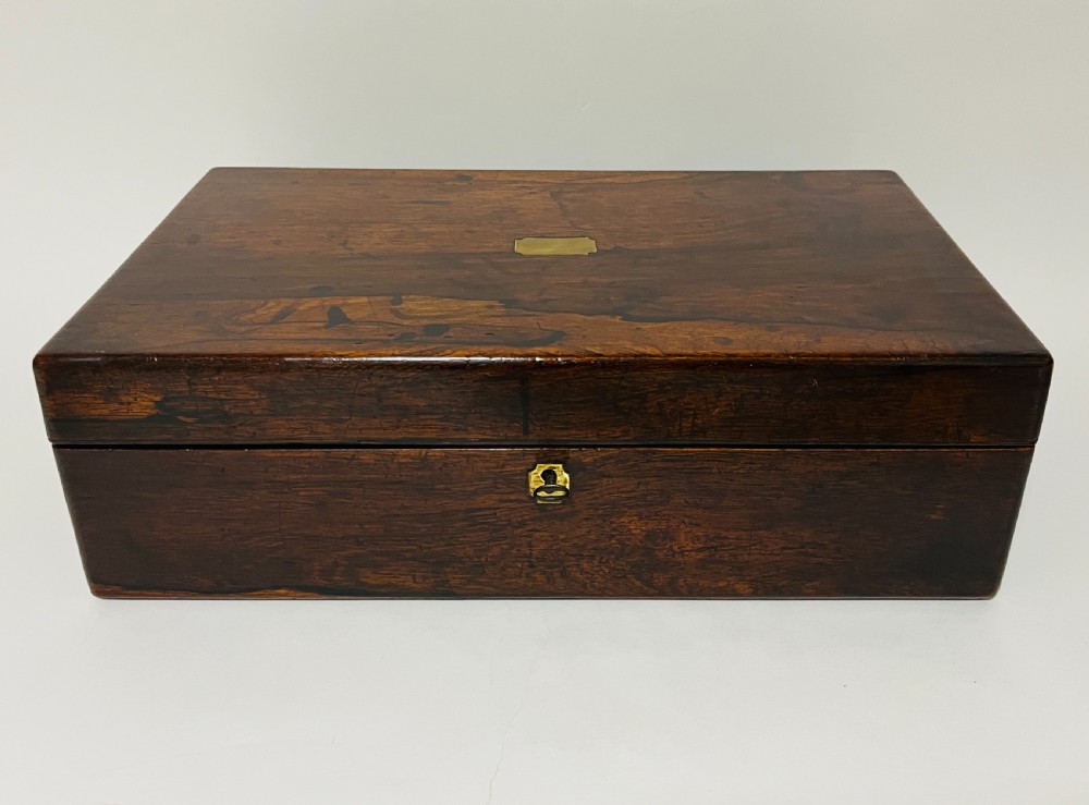 Victorian Rosewood Writing Slope View II