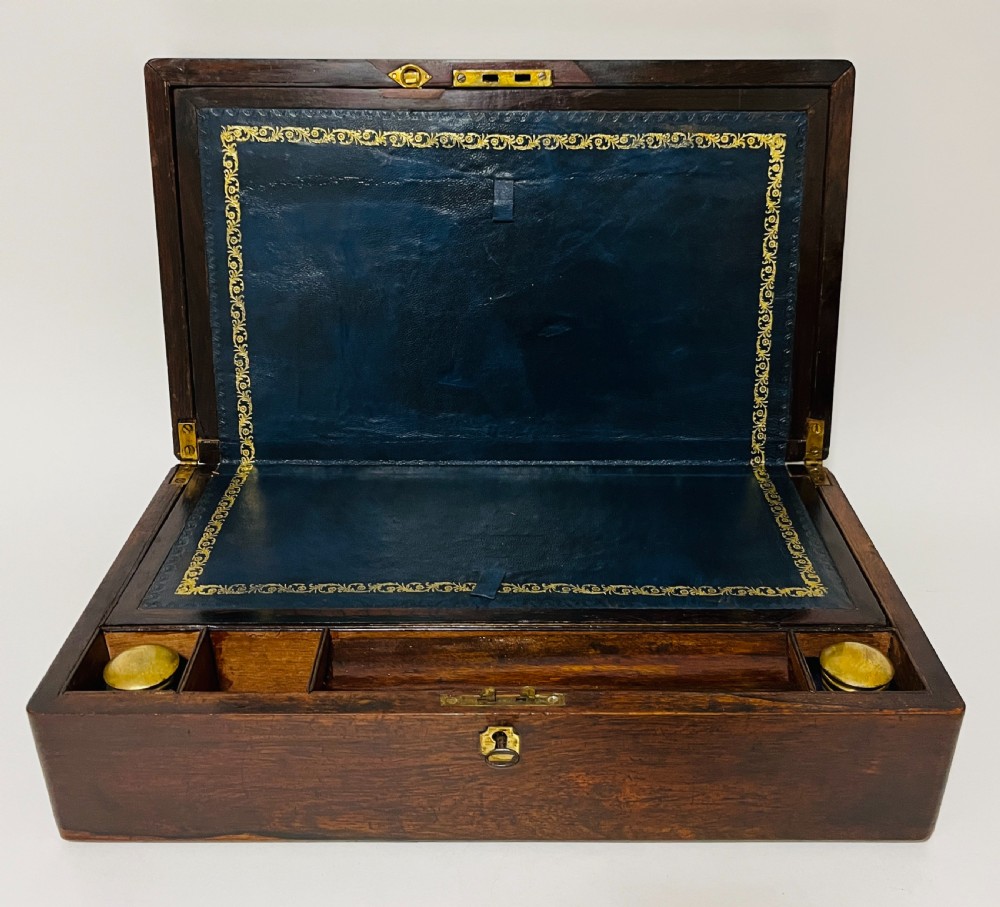 Victorian Rosewood Writing Slope