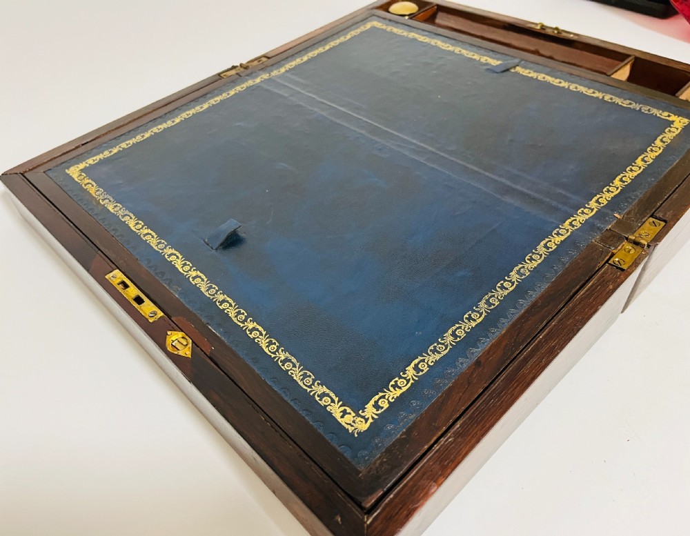Victorian Rosewood Writing Slope View IX