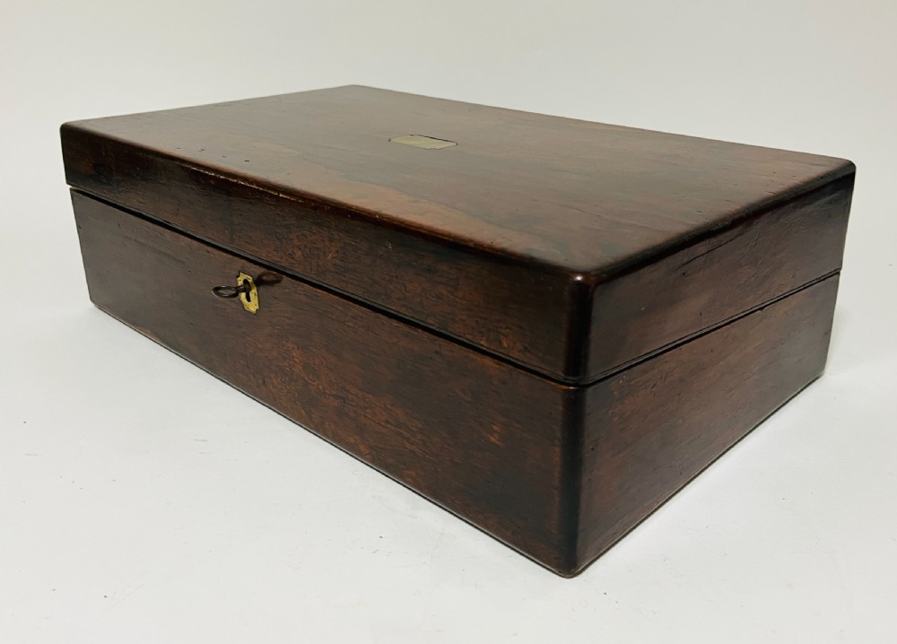Victorian Rosewood Writing Slope View XVI