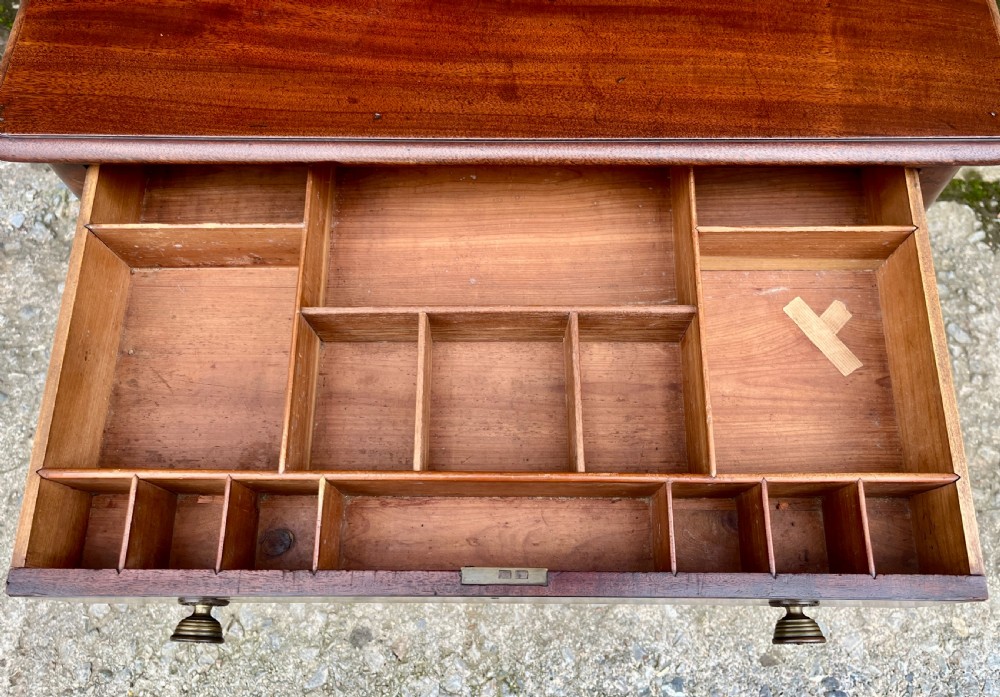 Victorian Mahogany Sewing Table
 View VII