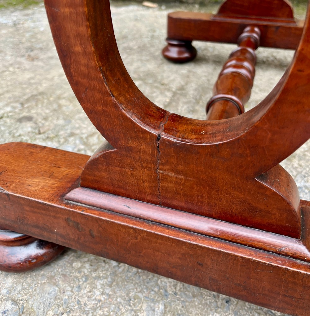 Victorian Mahogany Sewing Table
 View XI