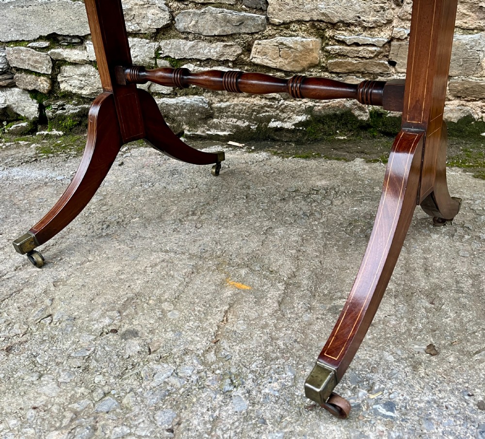 Regency Mahogany Sofa Table View XVI