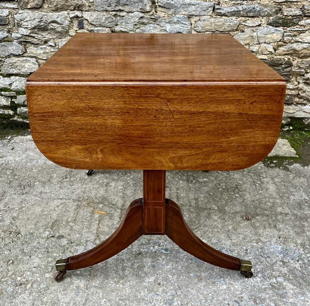 Regency Mahogany Sofa Table View XIX