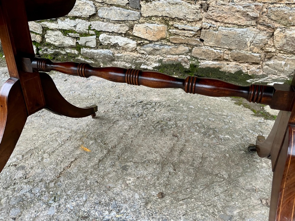 Regency Mahogany Sofa Table View XXI
