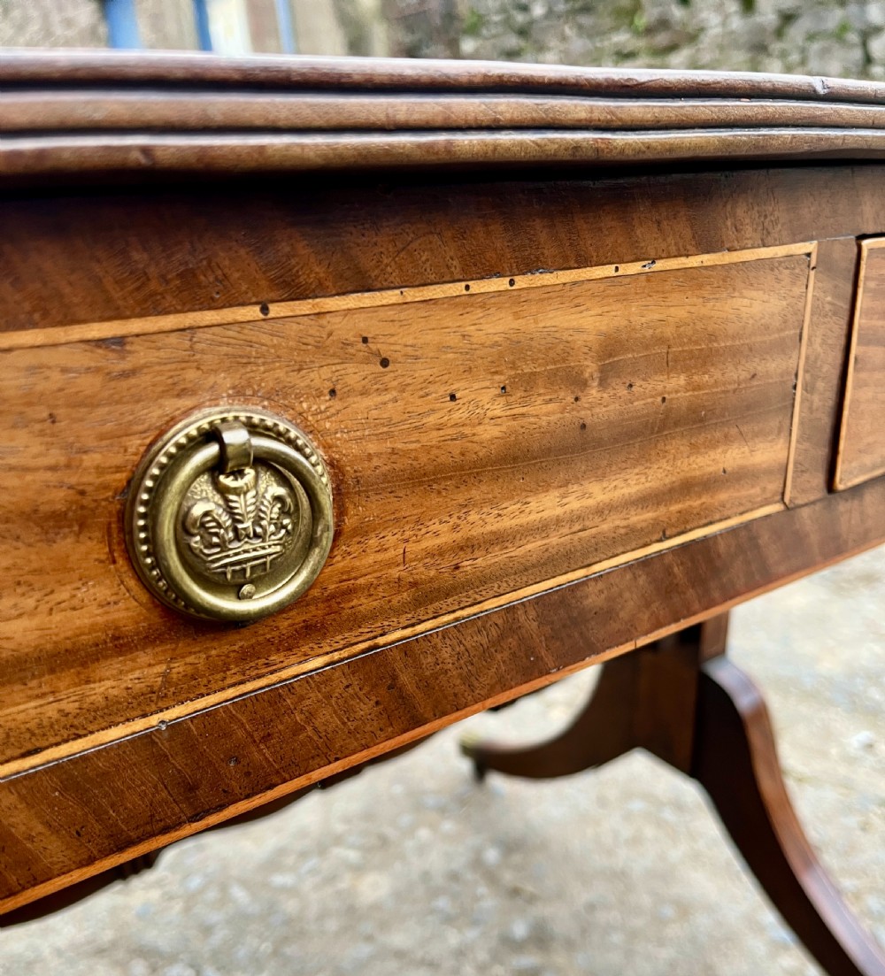 Regency Mahogany Sofa Table View XXIII