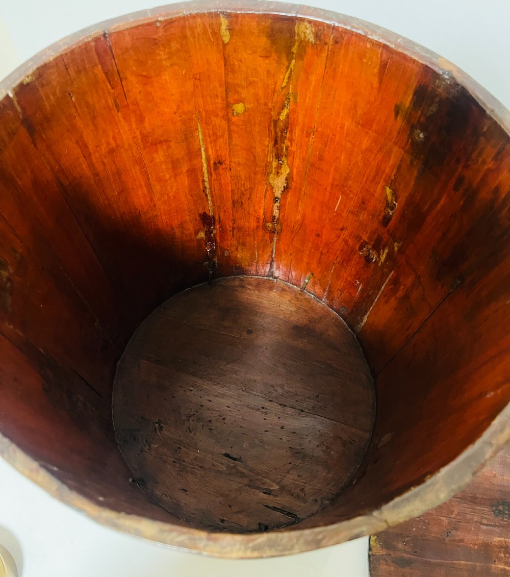 Antique Chinese Rice Barrel View IX