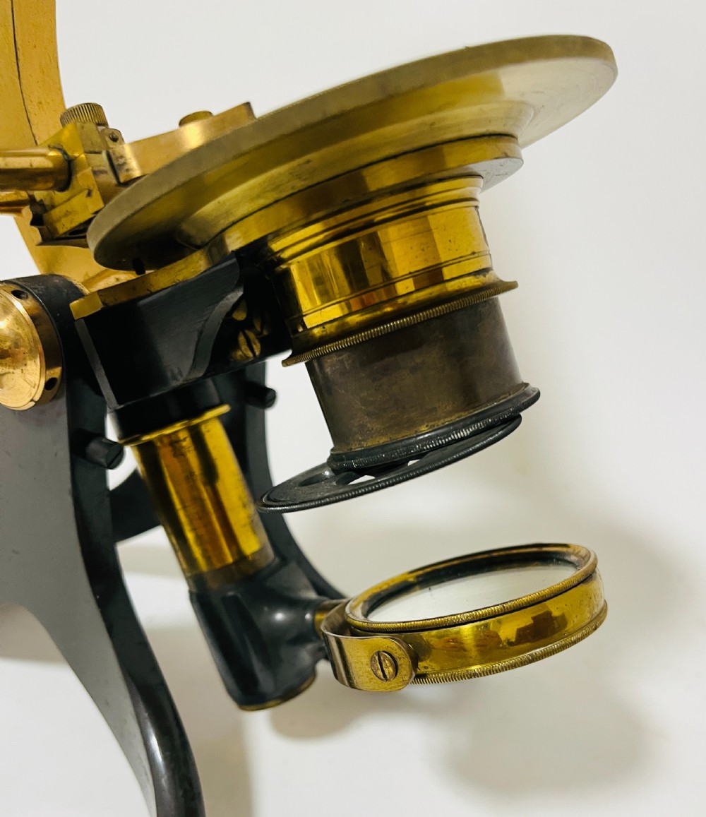 Victorian Brass Microscope View V