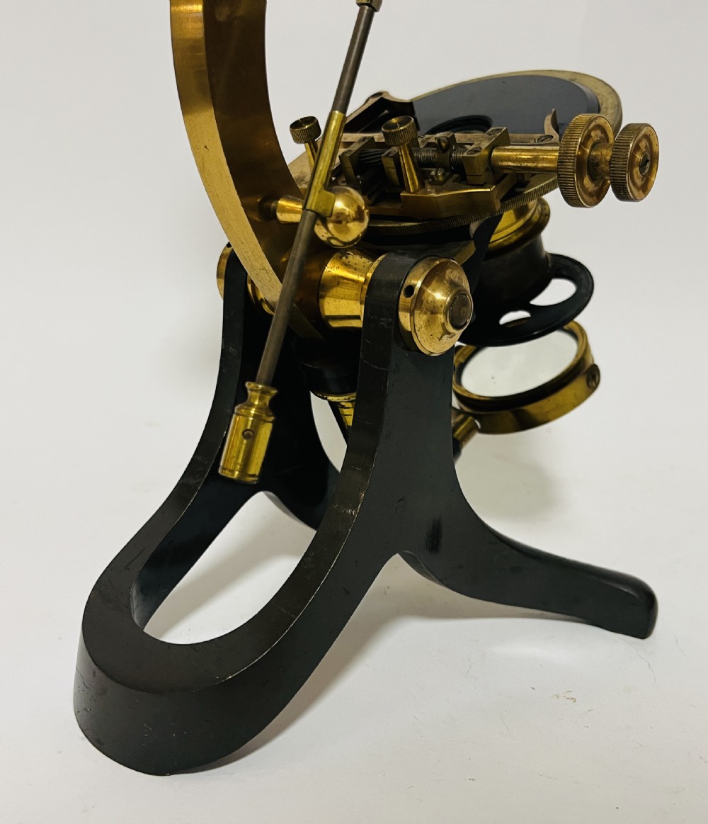 Victorian Brass Microscope View XXX