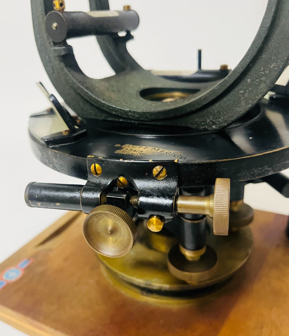 Antique Transit Theodolite by Buff & Buff Co View VI