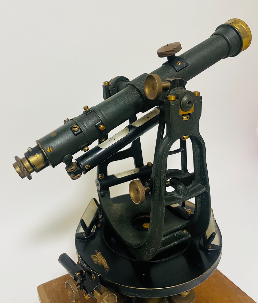 Antique Transit Theodolite by Buff & Buff Co View VII