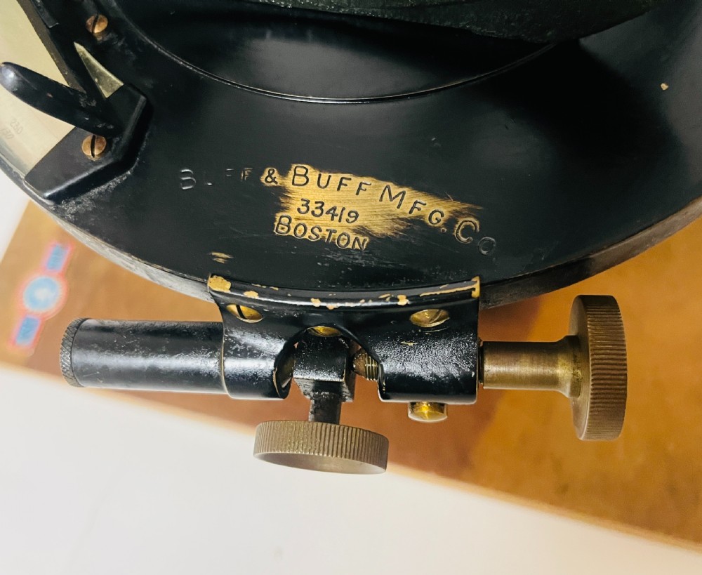 Antique Transit Theodolite by Buff & Buff Co View VIII