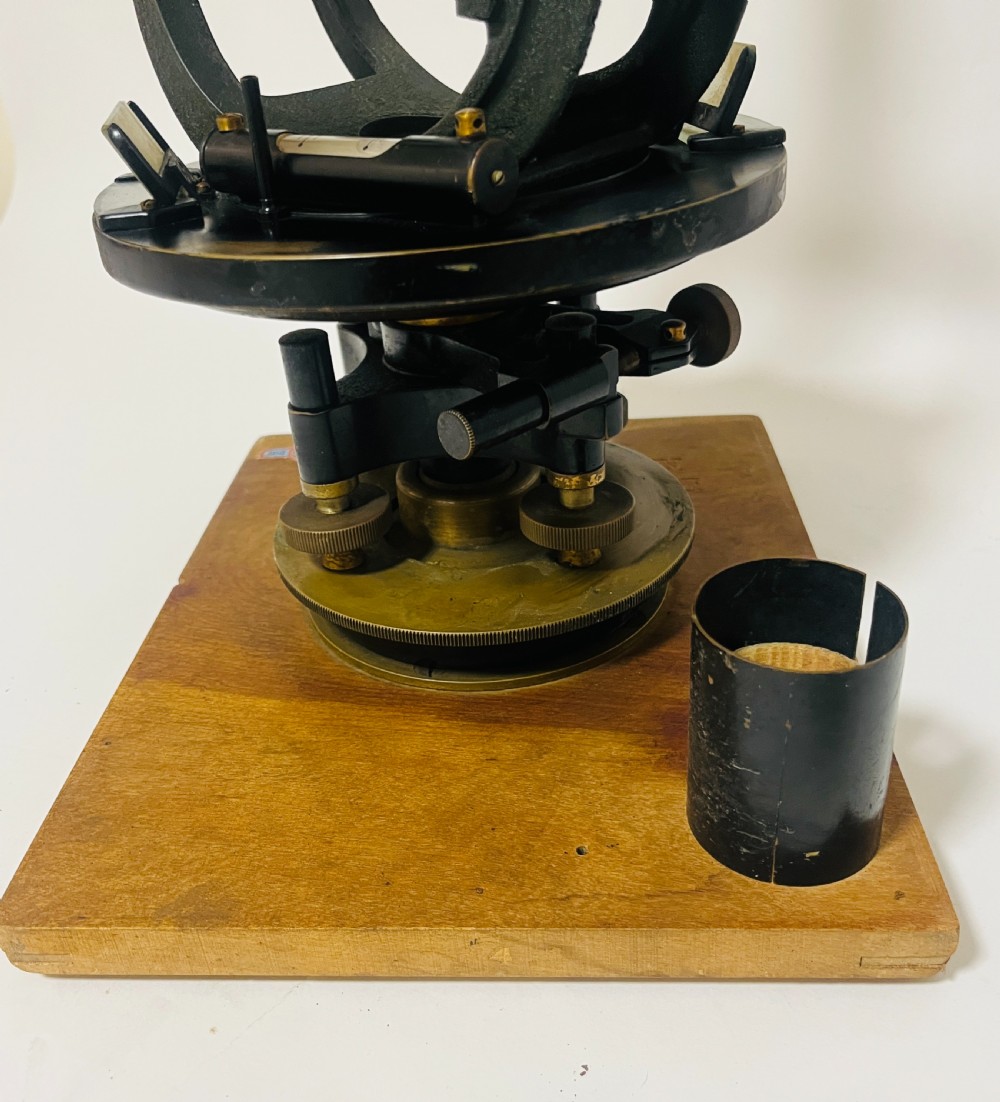 Antique Transit Theodolite by Buff & Buff Co View IX
