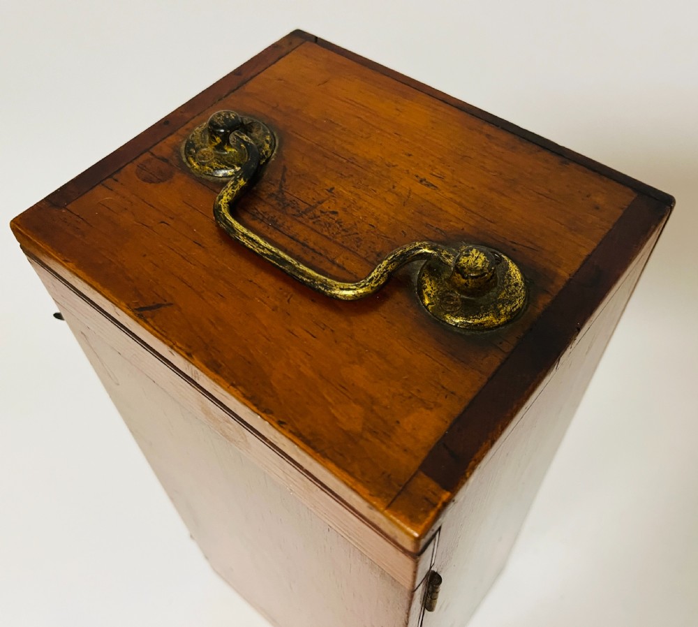 Antique Scientific Microscope Oil Lamp View X