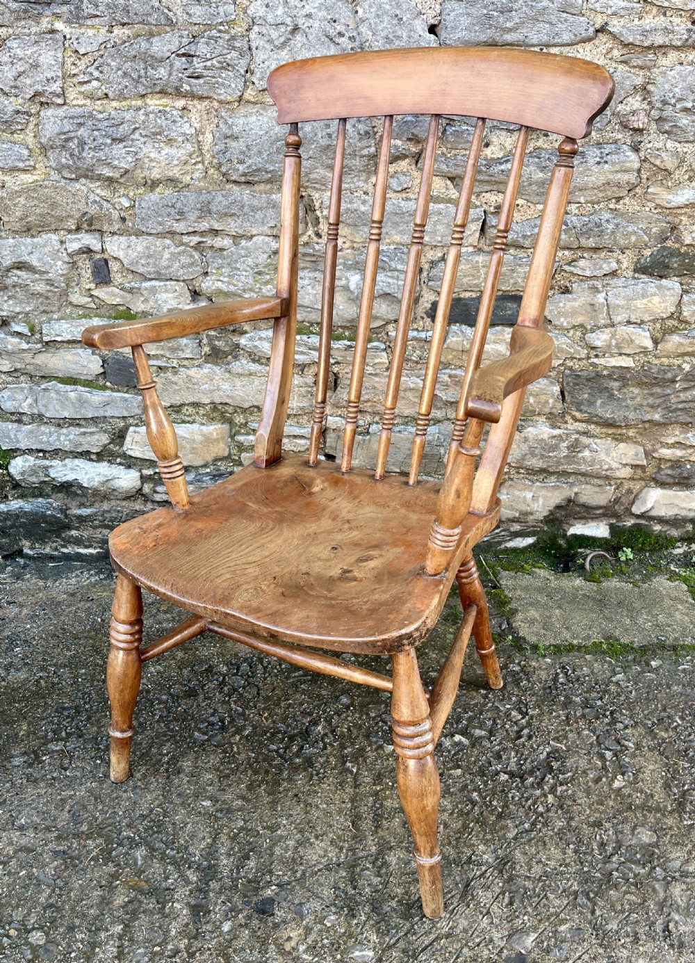 Antique Windsor Farmhouse Chair View III