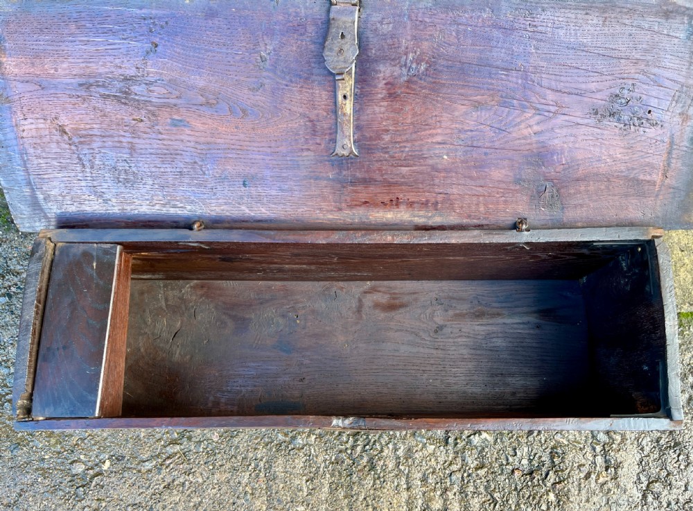 18th Century Planked Oak Coffer View VI
