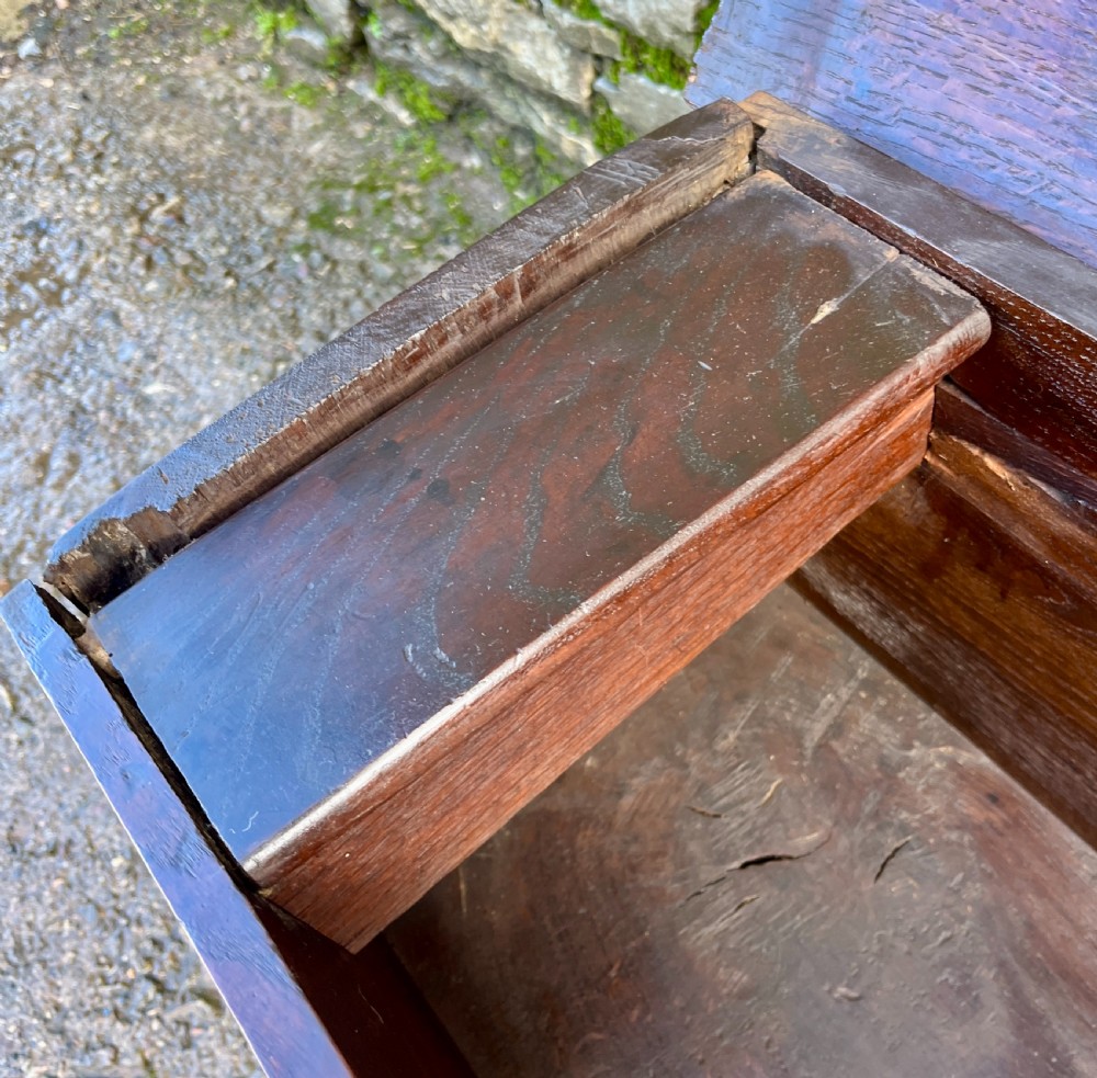 18th Century Planked Oak Coffer View X