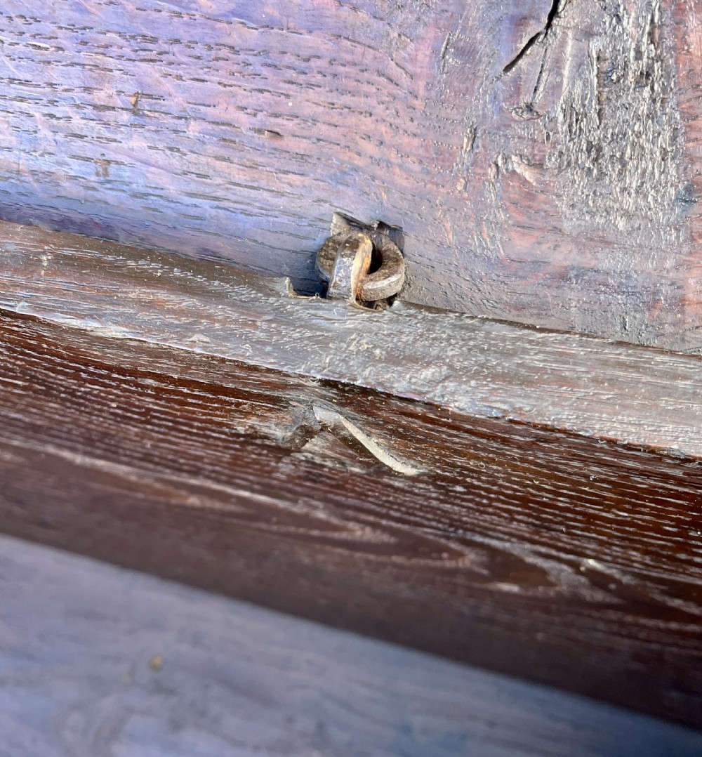 18th Century Planked Oak Coffer View XII