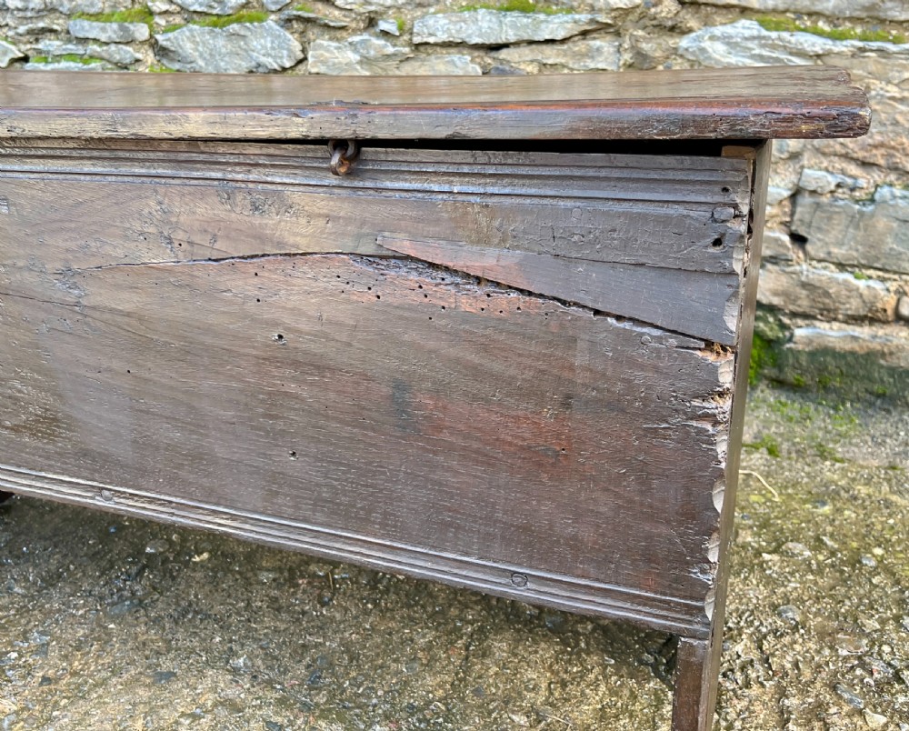 18th Century Planked Oak Coffer View XXVI