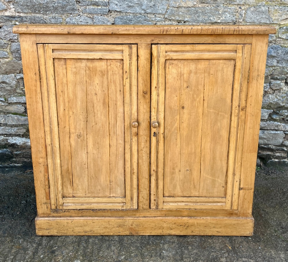 Large Antique Pine Cupboard